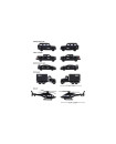Majorette - Gift Pack Set 5 Pcs - Swat